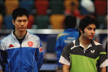 「2012 奧運乒乓球亞洲區外圍賽」- 第一個賽事日
